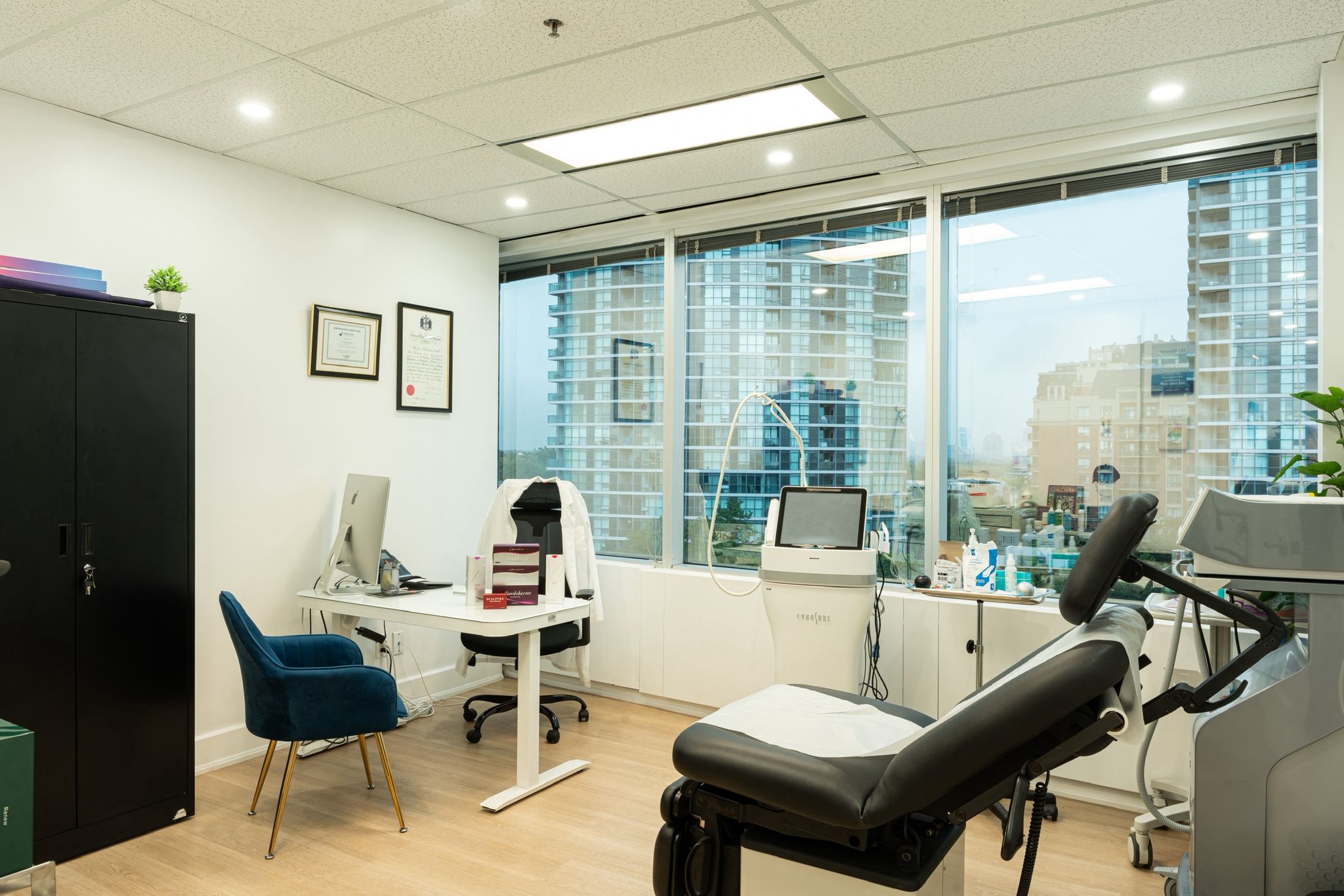 Clinic consultation room